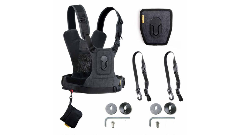 Cotton Carrier CCS G3 Camera Harness 2, Grey, One Size, 147GREY