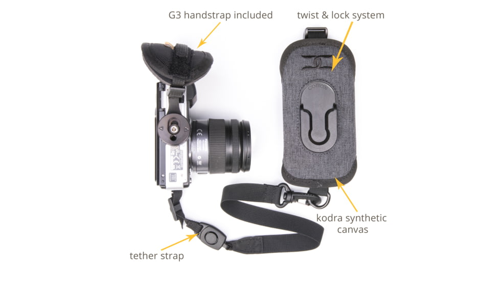 Cotton Carrier CCS G3 Strapshot Holster, Grey, One Size, 288GREY