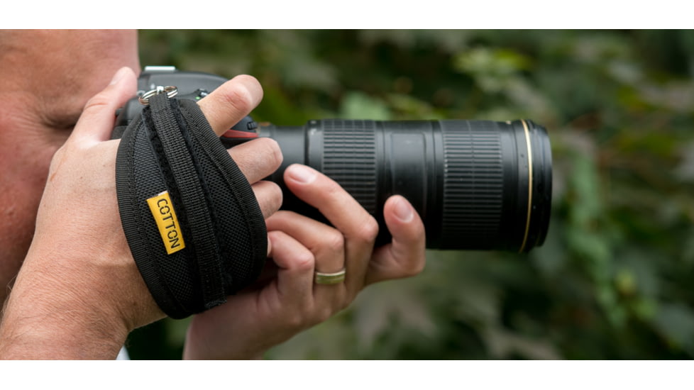 Cotton Carrier CCS Hand Strap, Black, One Size, 801CHS