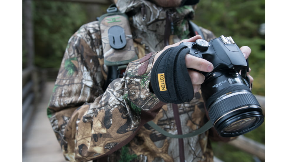 Cotton Carrier CCS Hand Strap, Black, One Size, 801CHS