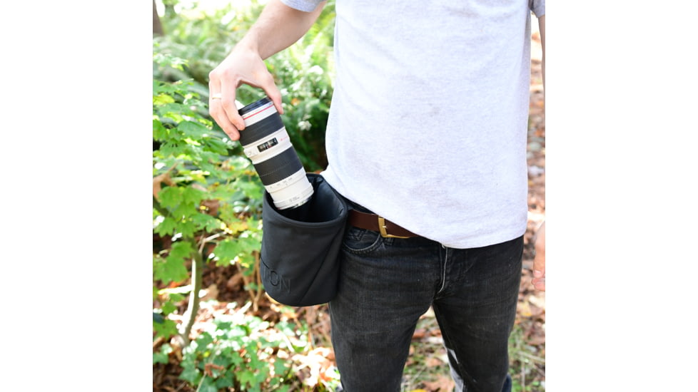 Cotton Carrier Lens Bucket w/Drybag, Black, One Size, 677BKT/DRY