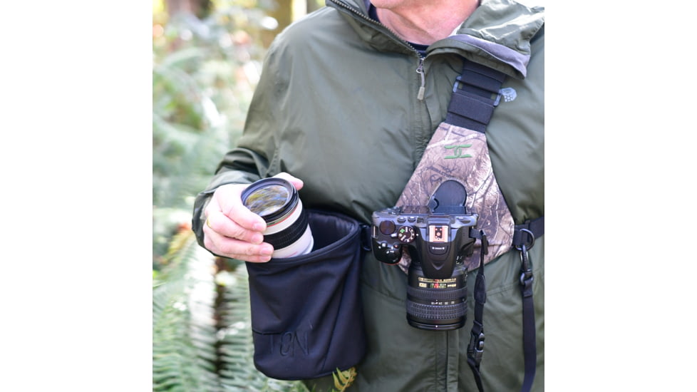 Cotton Carrier Lens Bucket w/Drybag, Black, One Size, 677BKT/DRY