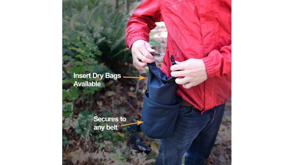 Cotton Carrier Lens Bucket w/Drybag, Black, One Size, 677BKT/DRY