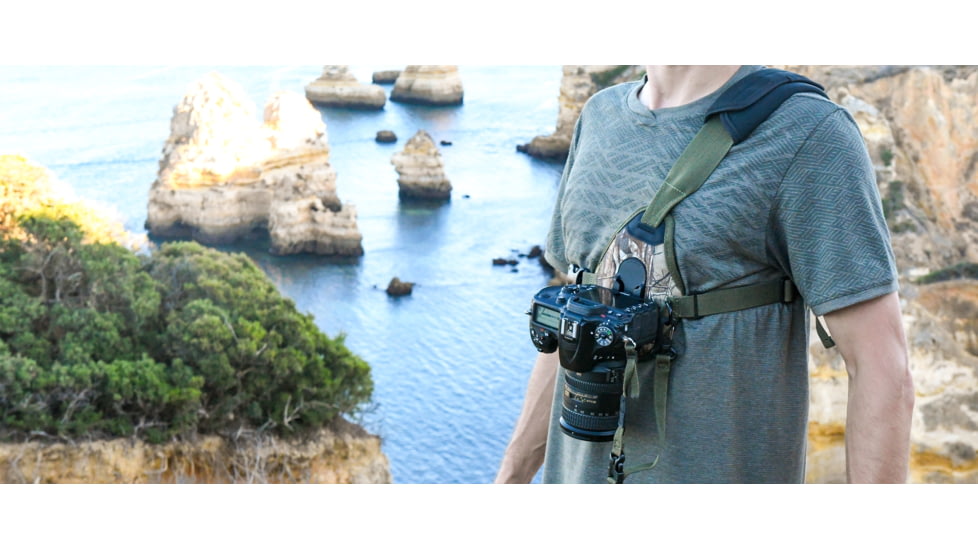 Cotton Carrier Skout G2 Sling Style Harness For Camera, Camo, One Size, 450CAMO