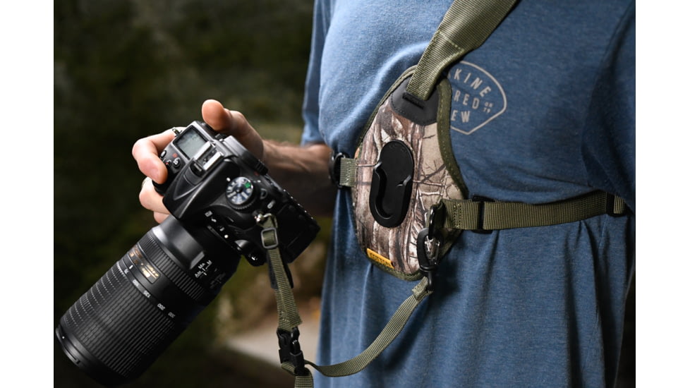 Cotton Carrier Skout G2 Sling Style Harness For Camera, Camo, One Size, 450CAMO