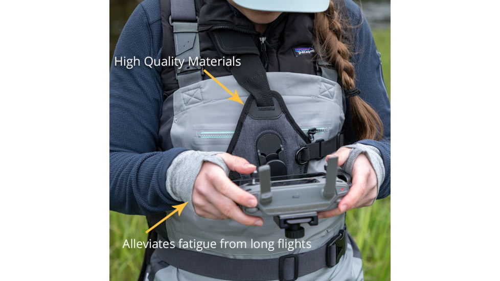 Cotton Carrier Skout G2 Sling Style Harness w/Flytdeck, Grey, One Size, 499GREY