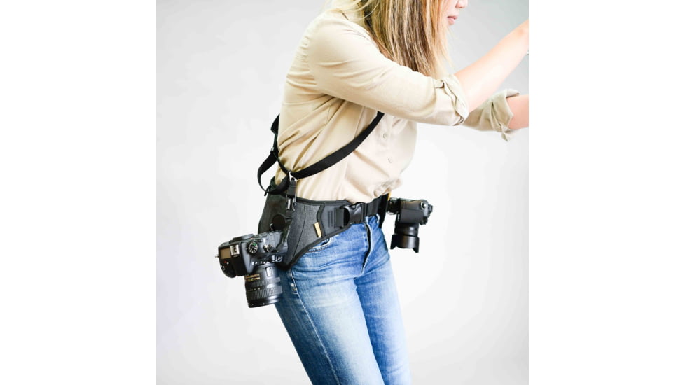 Cotton Carrier Slingbelt Carrier w/Tether, Grey, One Size, 500CBS