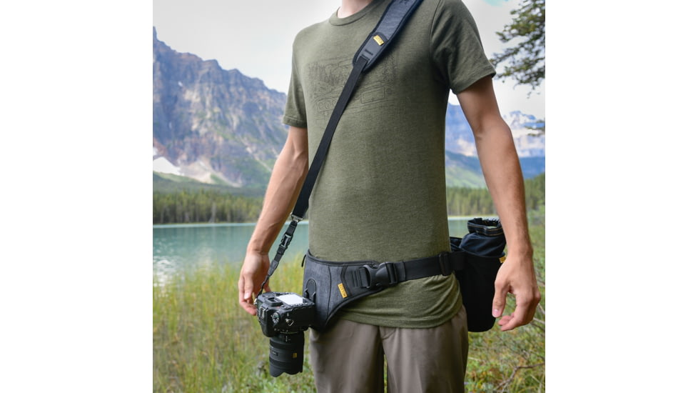 Cotton Carrier Slingbelt Carrier w/Tether, Grey, One Size, 500CBS