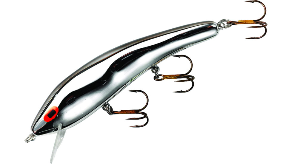 Cotton Cordell Ripplin' Red Fin, Floating, 4 1/2in, 3/8oz, Chrome/Black Back, C8504