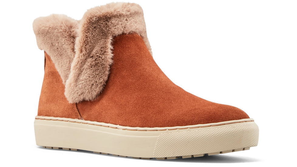 Cougar Duffy Suede Waterproof Winter Sneakers - Womens, Tobacco, 8 US, DUFFY-Tobacco-8