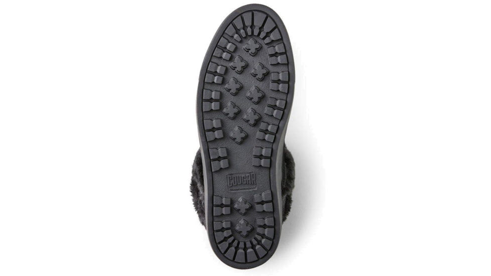 Cougar Duffy Suede Winter Sneaker - Womens, Black, 6, Duffy-Black-6