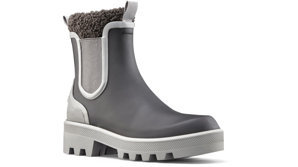 Cougar Ignite Rubber Waterproof Boots - Womens, Black/Charcoal, 7 US, IGNITE-Blk/Charcoal-7