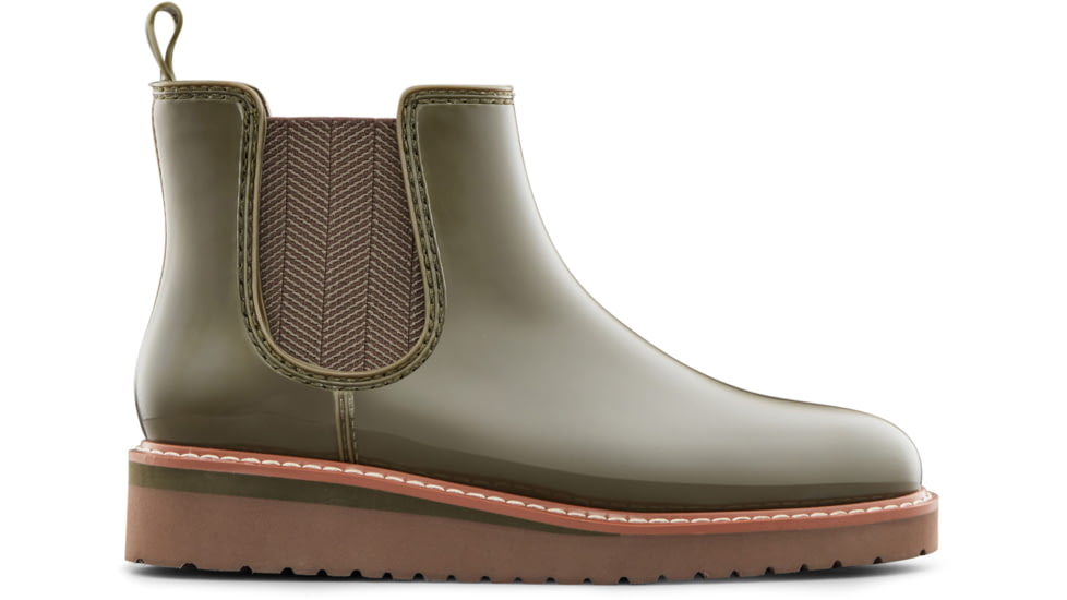 Cougar Kensington Chelsea Womens Boots, Olive, 6, Kensington-Olive-6