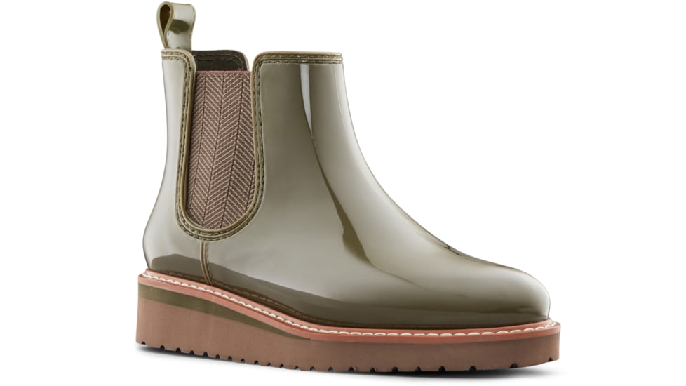 Cougar Kensington Chelsea Womens Boots, Olive, 6, Kensington-Olive-6