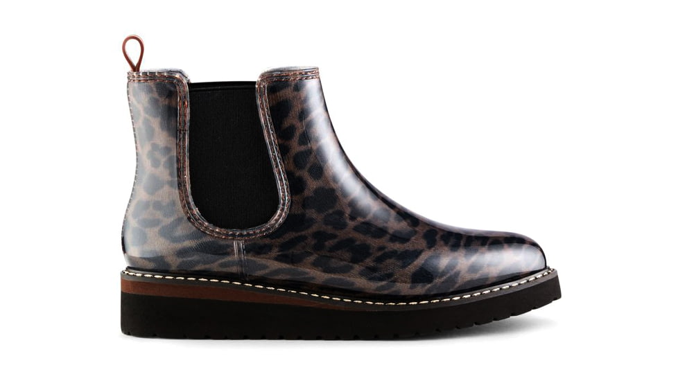 Cougar Kensington Print Chelsea Womans Boots, Leopard, 6, Kensington-Leopard-6