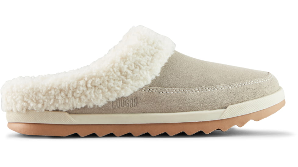 Cougar Liliana Suede Mule Casual Boot - Womens, Mushroom, 6, Liliana-Mushroom-6