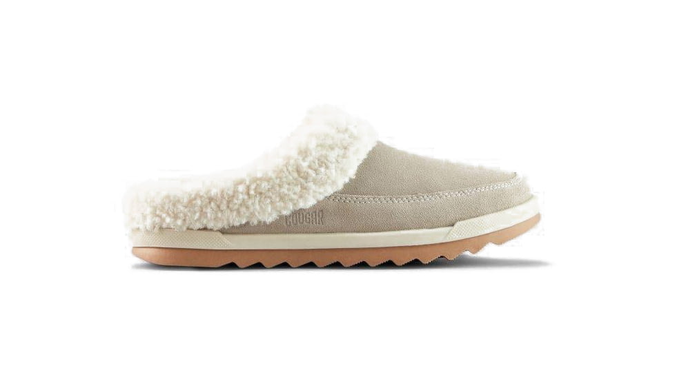 Cougar Liliana Suede Mules - Womens, Stone/Mushroom, 7 US, LILIANA-Stone/Mushroom-7