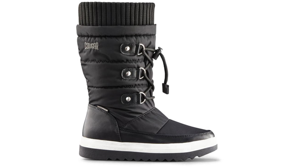 Cougar Mavis Nylon Waterproof Boots w/PrimaLoft - Womens, Black, 9 US, MAVIS-Black-9