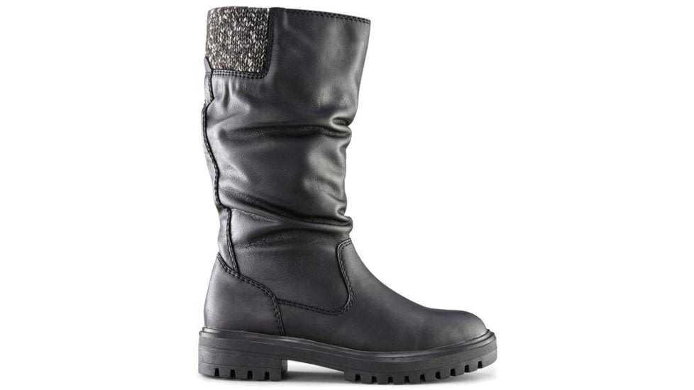 Cougar Naples Tall Leather Boot with PrimaLoft - Womens, Black, 7, NaplesL-Black-7