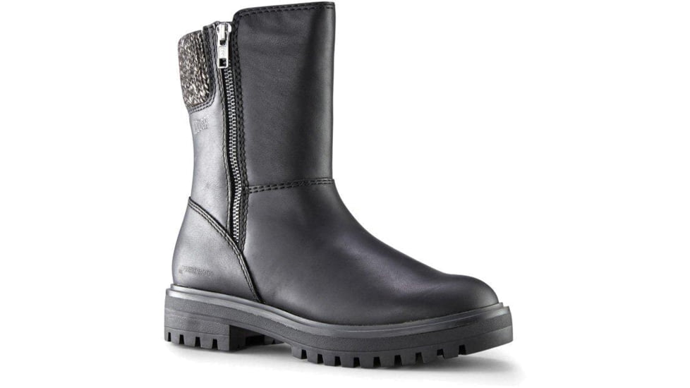 Cougar Neptune Mid Leather Boot with PrimaLoft - Womens, Black, 7, NeptuneL-Black-7