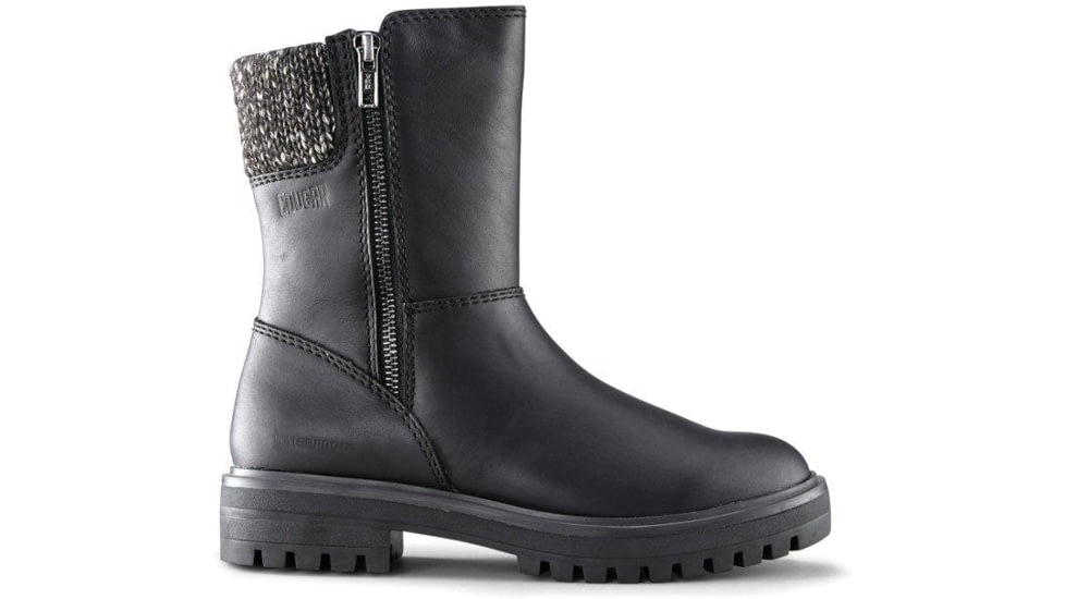 Cougar Neptune Mid Leather Boot with PrimaLoft - Womens, Black, 7, NeptuneL-Black-7