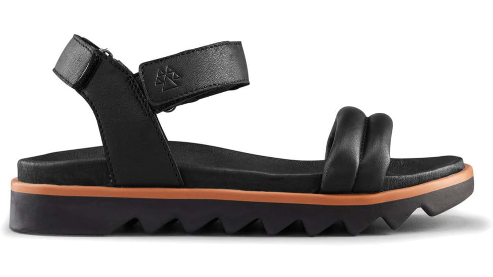 Cougar Nolo Leather Sandal - Womens, Black, 6, NOLO-Black-6