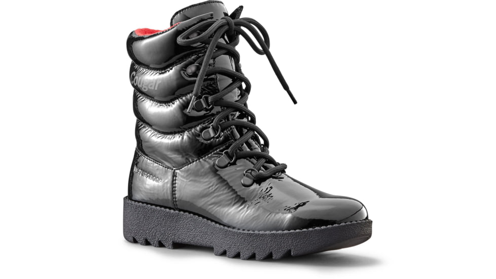 Cougar Original Pillow Patent Waterproof Winter Boots - Womens, Black, 6 US, ORIGINAL 39068-Black-6