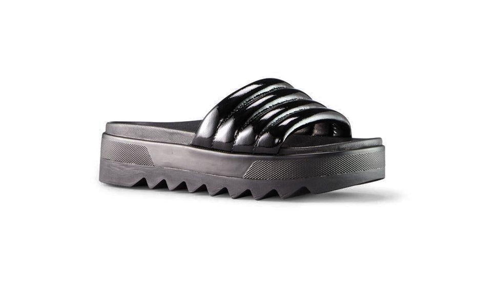 Cougar Prato Patent Sandal - Womens, Black, 9, Prato-PL-Black-9