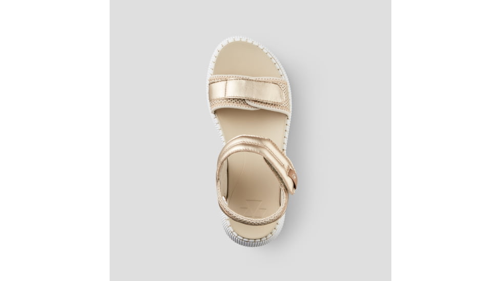 Cougar Spritz Luxmotion Leather Water-Friendly Sandals - Womens, Platino, 8.5, Spritz-Platino-8.5