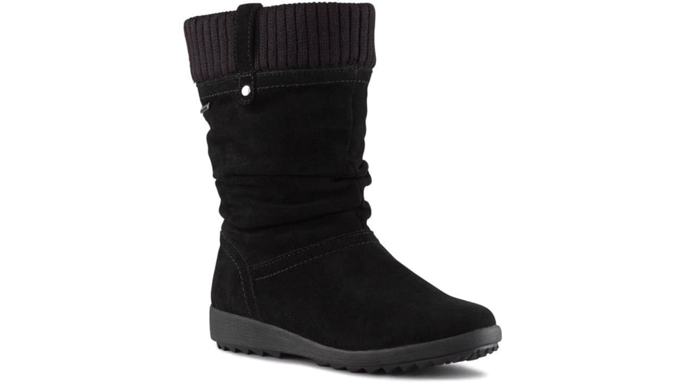 Cougar Vienna Suede Mid Boot - Womens, Black, 8, ViennaS-Black-8