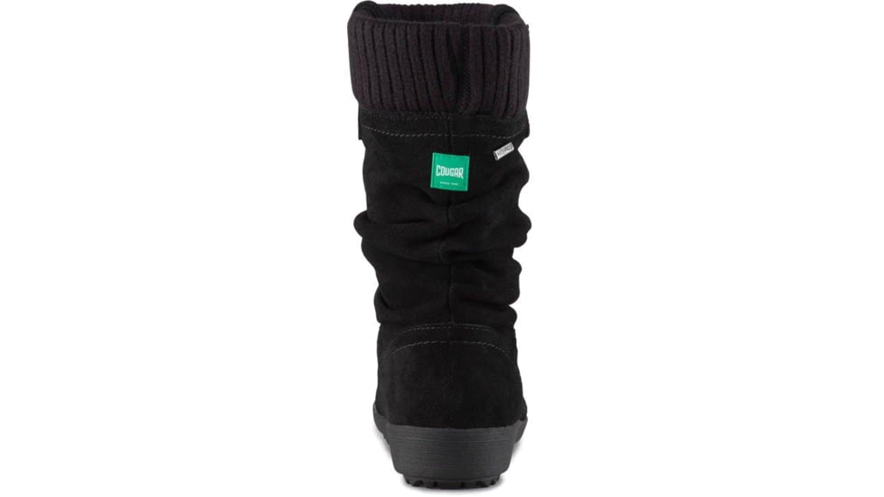 Cougar Vienna Suede Mid Boot - Womens, Black, 8, ViennaS-Black-8