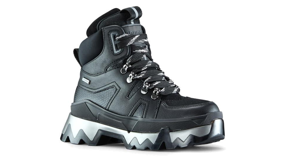 Cougar Wicked Leather Winter Sneaker with PrimaLoft - Womens, Black, 9, Wicked-Black-9