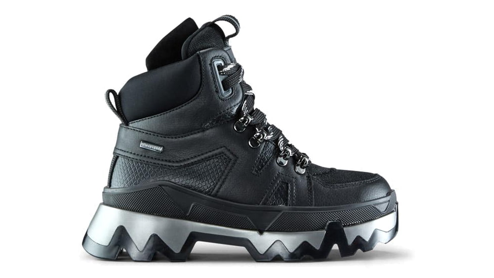 Cougar Wicked Leather Winter Sneaker with PrimaLoft - Womens, Black, 9, Wicked-Black-9
