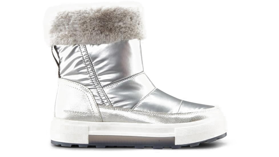 Cougar Wizard Nylon Waterproof Boots w/PrimaLoft - Womens, Metallic Silver, 10 US, WIZARD-Metallic Silver-10