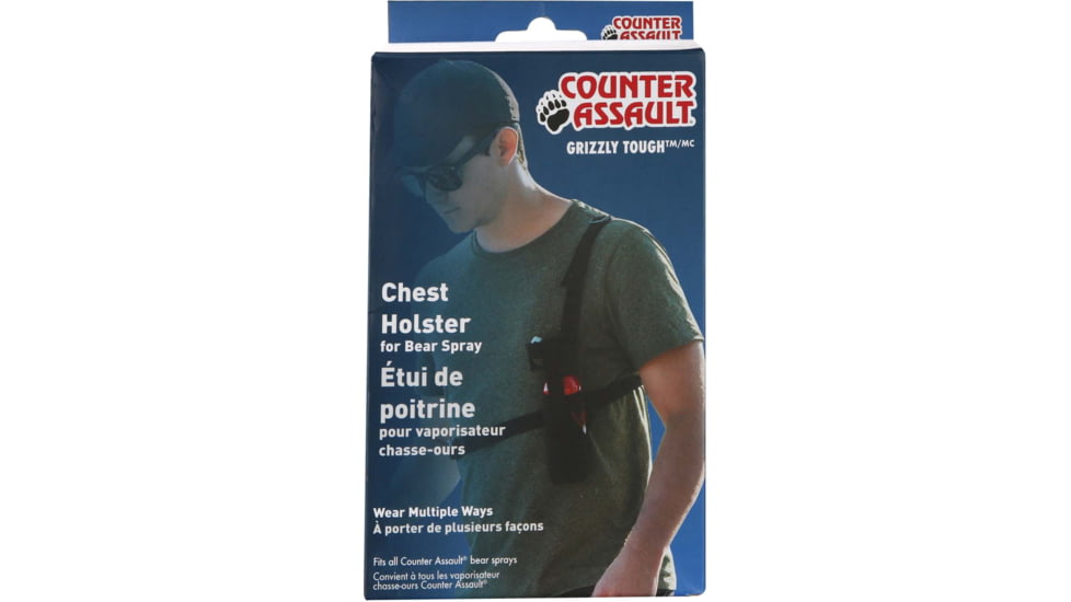 Counter Assault Chest Holster, Black, 1506-7084