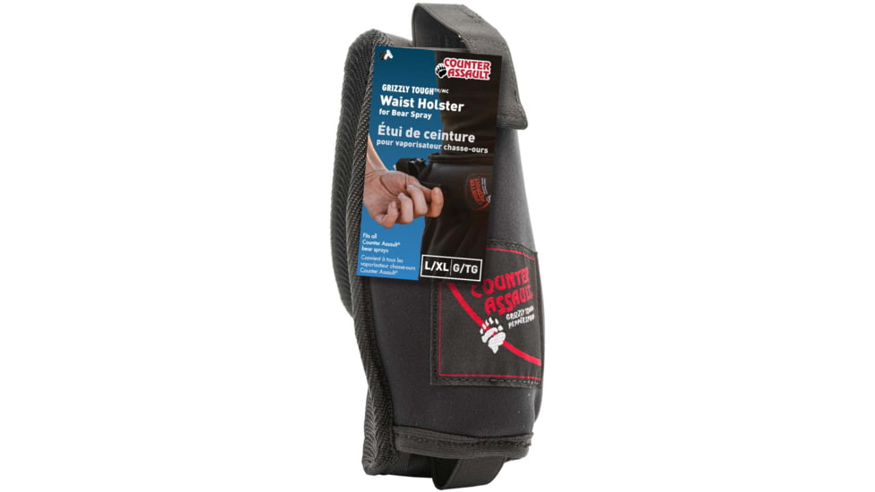 Counter Assault Waist Holster, Black, Large, 1506-7087