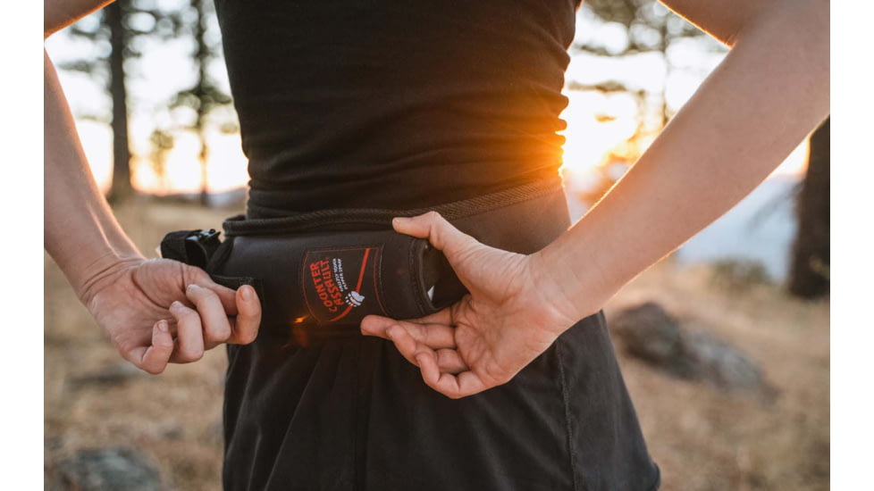 Counter Assault Waist Holster, Black, Small, 1506-7086