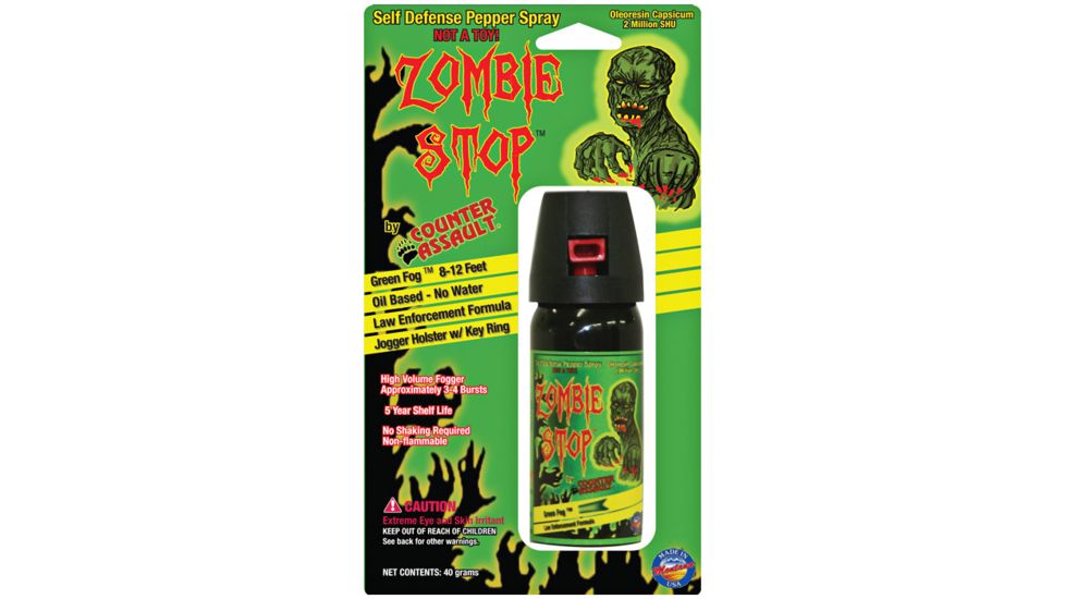 Counter Assault Zombie Stop 40gr Grn Holster Z-40DF/sb