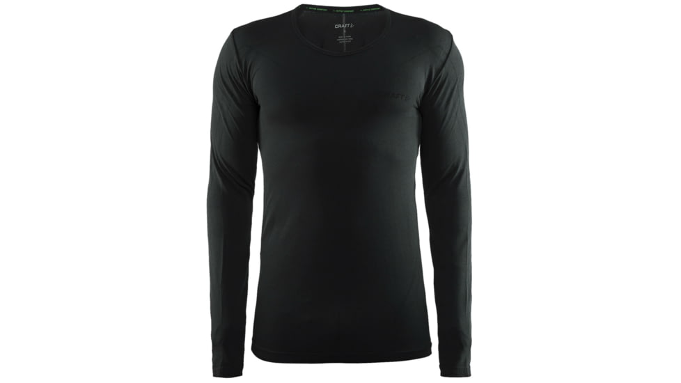 Craft Active Comfort Roundneck Longsleeve - Men's -Black-Small