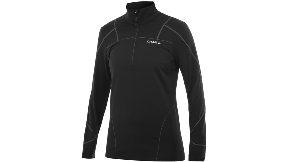 Craft Thermal Stretch Pullover - Women's-Black-Small