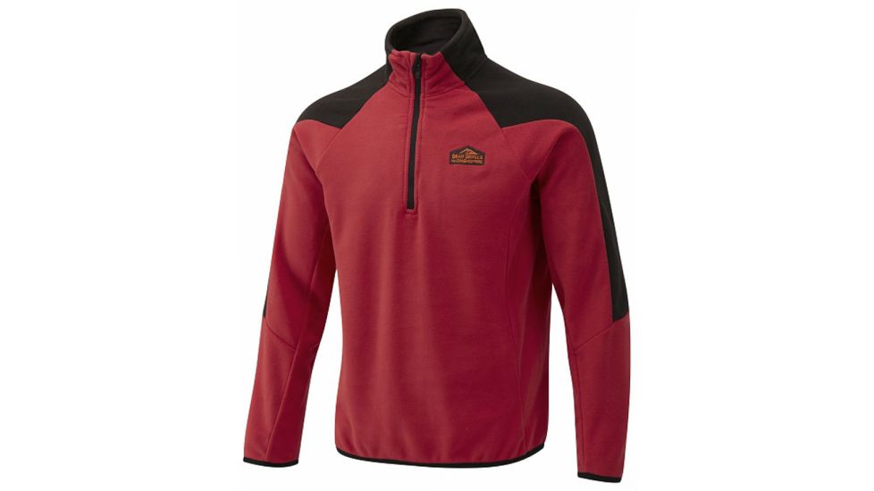 Crag Hoppers Bear Originals Microfleece Jacket - Men's-Bear Red/Black-Small