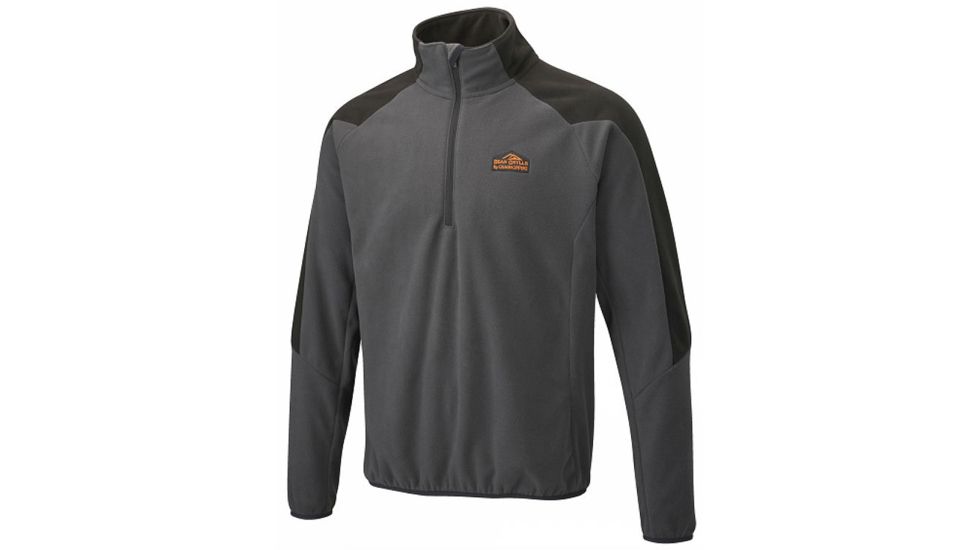 Crag Hoppers Bear Originals Microfleece Jacket - Men's-Black Pepper/Black-Small