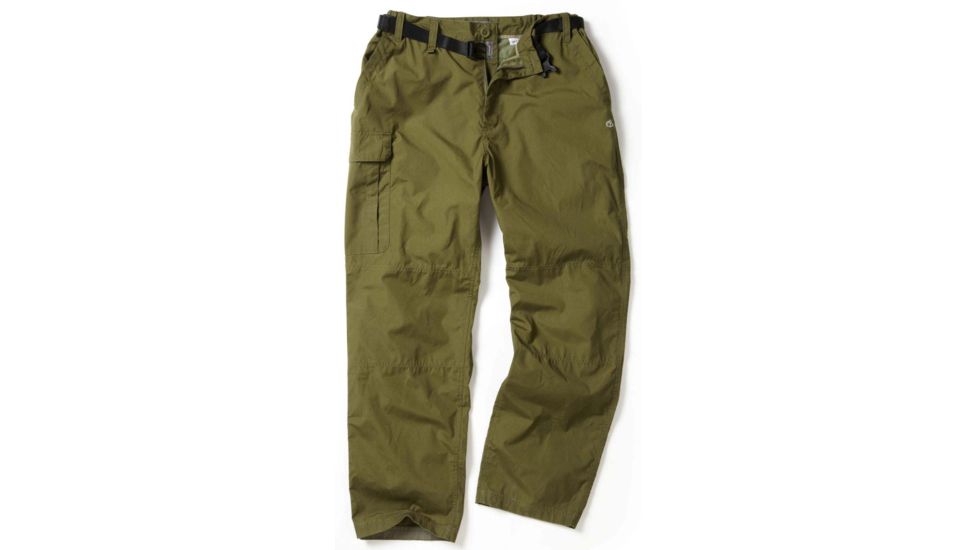 Crag Hoppers Classic Kiwi Trouser - Men's-Dark Moss-32 Waist-Short Inseam
