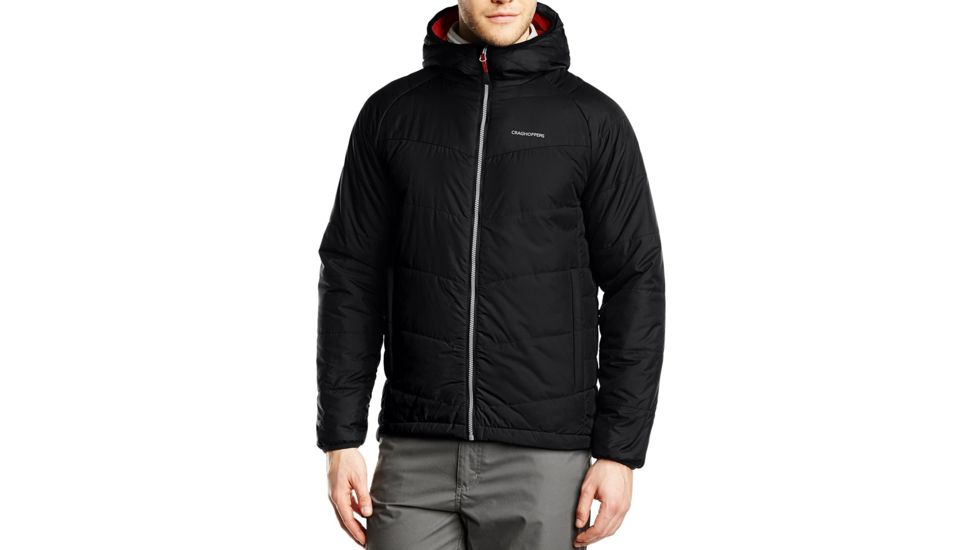 Crag Hoppers CompressLite Packaway Jacket - Men's -Black Pepper/Black-X-Large