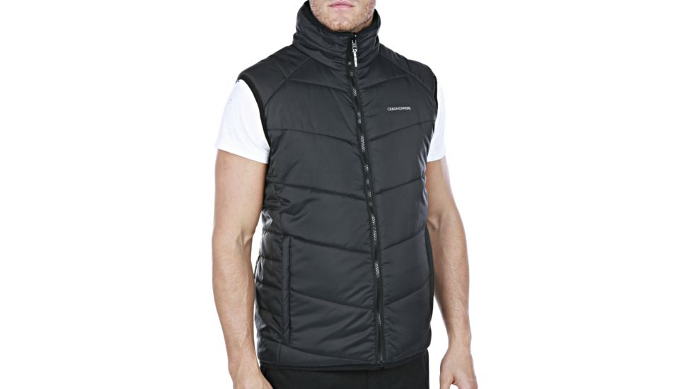 CompressLite Vest - Mens-Black/Quarry Grey-Medium