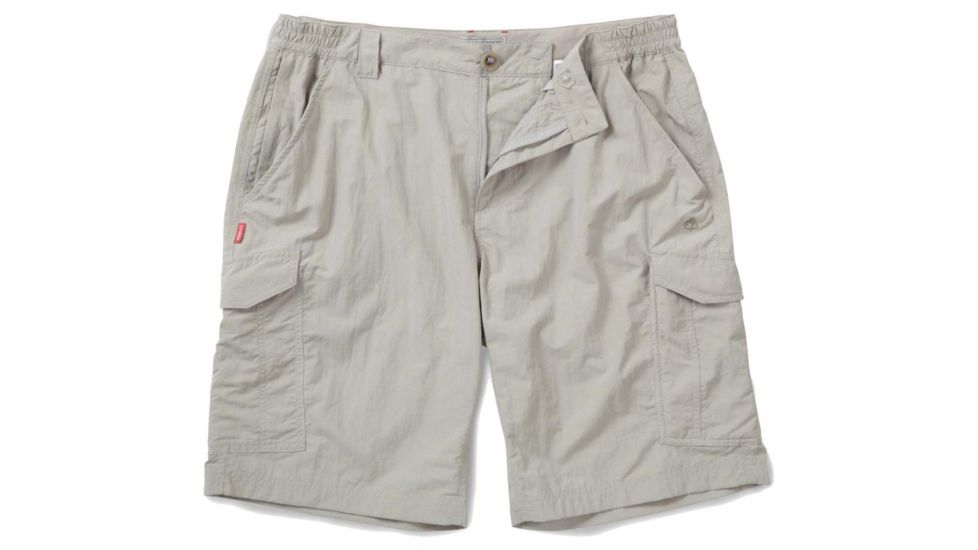 Crag Hoppers NosiLife Cargo Shorts - Men's-Parchment-10.5 in-36 Waist