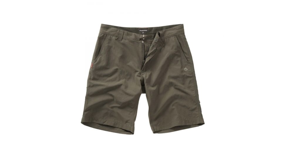 Crag Hoppers Nosilife Simba Short - Men's -Olive Drab-36 Waist