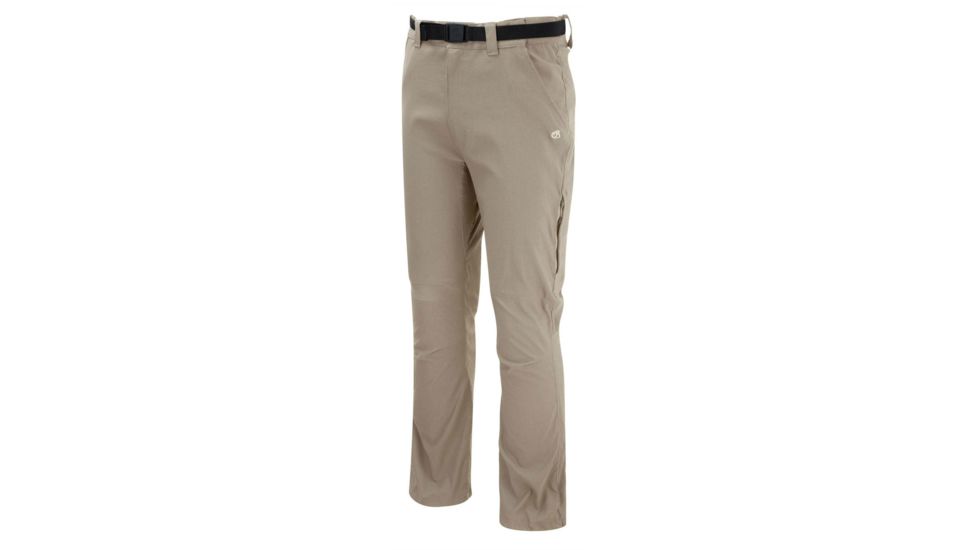 Craghoppers Nosilife Stretch Convertible Trousers - Mens-Pebble-Regular Inseam-36 Waist