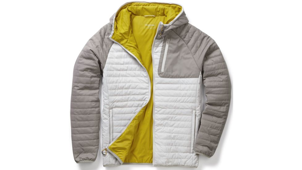 Crag Hoppers Response CompressLite Jacket - Men's -Light Grey/Quarry Grey-Large