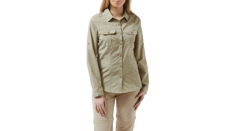 Craghoppers Adventure Shirt, Bush Green, 10, CWS469-39M14L